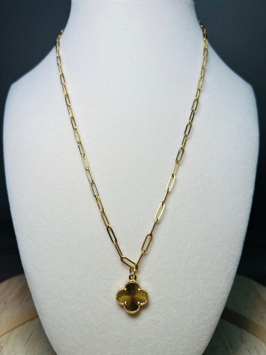 Celeste Clover Necklace